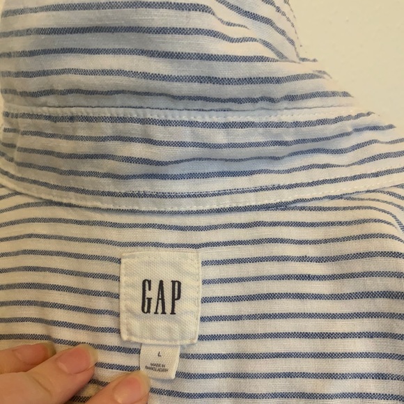 Gap Linen/Cotton Button Down - Picture 4 of 7